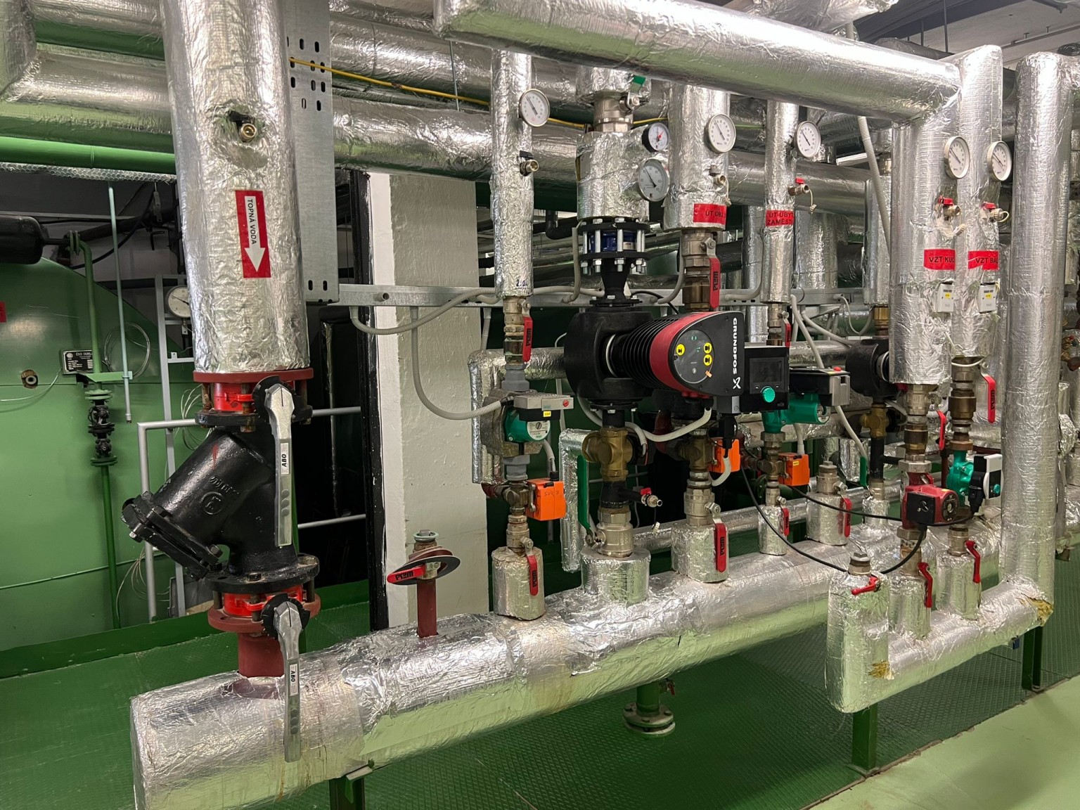 Fotografie - VZ Ovčárna - rekonstrukce ZTI a VTP